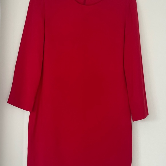 Aritzia Babaton 3/4 sleeve Red Patricio dress - Picture 3 of 4